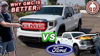 10 Reasons the GMC Sierra IS BETTER than the Ford F150!