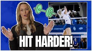 How to Hit a Volleyball HARDER