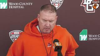 BGSU Football Press Conference (Nov. 18, 2024)