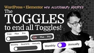 Pricing Toggle Switchers - One Simple Code WordPress
