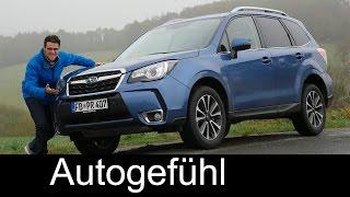 Subaru Forester XT FULL REVIEW test driven Facelift 2017 new/neu - Autogefühl