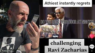 This atheist instantly regrets challenging Ravi Zacharias #classic #ravizacharias #apologetics