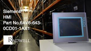 Siemens: HMI 6AV6643-0CD01-1AX1 (UK)