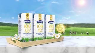 Vinamilk 100% Sữa tươi cao cấp mới – Dinh dưỡng vàng tăng cường đề kháng