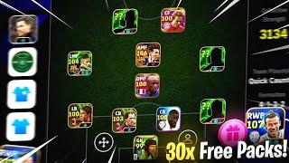 I EXPECTED THIS  30× Free Tries In eFootball 2025