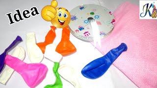 Best Balloon craft idea | diy art and craft | cool craft idea | diy home decor | Best out of waste