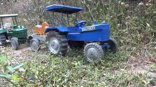 Tractor Trolley Animals Loading Forest | jcb | Truck | Animals cartoon | Suraj technical