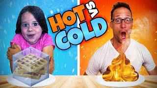 YOU won’t BELIEVE what I ATE! Hot vs Cold Challenge | The McCartys