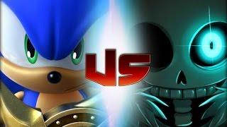 Sonic Vs Sans (Rap Battles Of Video Games All-Stars)(Season 4)