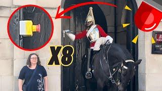 King’s Guard Hits Alarm Eight Times!