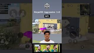 RNTX NinjaJOD Aggressive 1v3 in BMPS | Team Xspark #NinjaJOD #RNTX #TeamXspark #iQOORNTX #BMPS