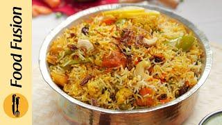 Masalaydar Vegetable Dum Biryani - Recipe by Food Fusion