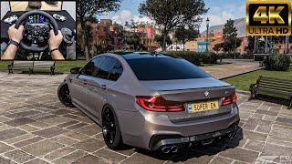 BMW M5 F90 - Forza Horizon 5 | Logitech G923 Steering Wheel