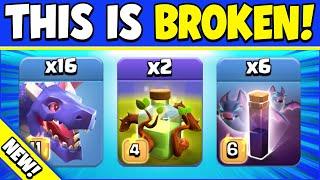 FORGET ROOT RIDERS...TRY THIS!!! Best TH16 Attack Strategy (Clash of Clans)