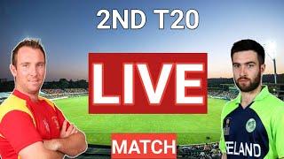 Ireland vs Zimbabwe 2nd t20 live | live cricket match zimbabwe vs ireland 2nd t20