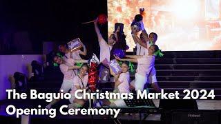 Opening Ceremony of The Baguio Christmas Market 2024 at Rose Garden, Burnham Park, Baguio City