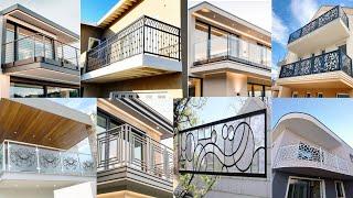 Modern House balcony railing & grill design 2025 | Iron grill | Steel glass railing | Metal railing