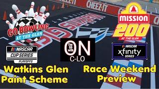 NASCAR Watkins Glen Paint Scheme & Race Weekend Preview! September 14-15, Atlanta Recap & My Picks!