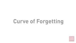 Academic Success: the Curve of Forgetting