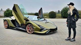 World's First Hybrid Lamborghini Start Up | Sián FKP 37