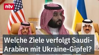 Welche Ziele verfolgt Saudi-Arabien mit Ukraine-Gipfel? - USA-Beziehungen im Fokus