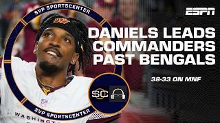 Commanders vs. Bengals FULL REACTION  Jayden Daniels has historic performance | SC with SVP