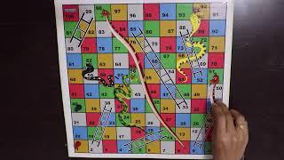 How to play Snakes and Ladders in TELUGU | స్నేక్స్ అండ్ లేడర్స్ ఎలా ఆడాలి?