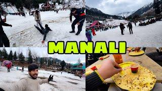 MANALI TOURIST PLACES | CHANDIGARH TO MANALI  | MANALI IN WINTERS ️