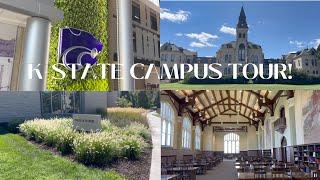 K STATE CAMPUS TOUR  || walking through my class schedule