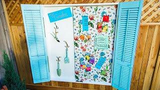 DIY Garden Tool Storage Board - Home & Family