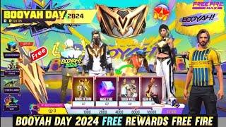 BOOYAH DAY 2024 ALL FREE REWARDS | FREE FIRE BOOYAH DAY FREE REWARDS | BOOYAH DAY FREE REWARDS