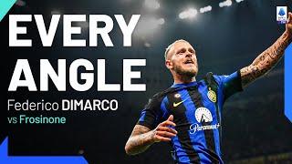 Dimarco scores a screamer from the halfway line | Every Angle | Inter-Frosinone | Serie A 2023/24