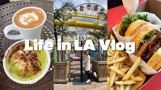 Life in LA Vlog | Exploring the Santa Monica Pier, casual beach days, and ramen in West LA