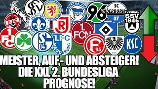 2. Bundesliga XXL Prognose 2024/25 ⤵️ TABELLE & TALK ⤵️ 2. Liga Tabelle für Saison 24/25