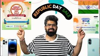 Republic Day Sale 2025 final dates announced on Amazon & Flipkart | iPhone Sale | Bank offer EMI