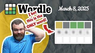 Do I win the bet? | Wordle #1358 (March 8, 2025)