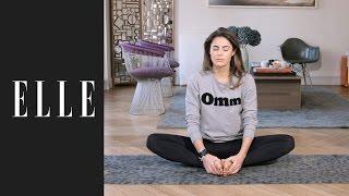 20 minutes de yoga pour se détendre après une journée difficile┃ELLE Yoga