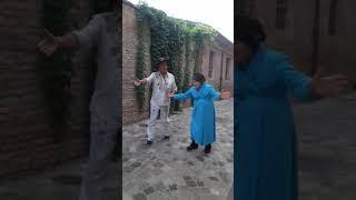 Italian dancing with old Lady, Happy Surprise