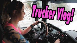 Full Day Winter Vlog - Trucker Cassie