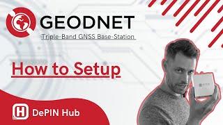 How to set up a GEODNET GNSS Correction Station and mine $GEOD