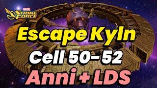 ESCAPE FROM KYLN! CELLS 50 to 52 GUIDE: ANNIHILATORS & ORCHIS WORK! KYLN FIN | MARVEL Strike Force