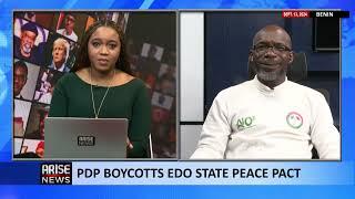 PDP Peace Pact Absence: NPF in Gestapo Style Have Busted the Homes of PDP Chieftains - Obaseki