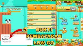 BUKTI PEMBAYARAN APP BELUM VIRAL LEGIT MEMBAYAR TNG SEHINGGA RM240 | APLIKASI LOW GO #lowgo