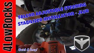 Installing the Teraflex Falcon Nexus EF 2.2 Steering Stabilizer