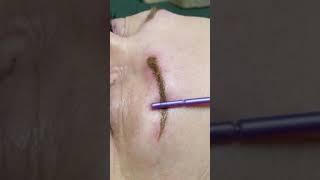 Video of microblading