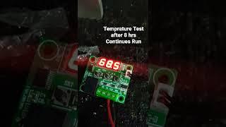 Temprature Test Of Ac Motor After 8 Hrs Continue Run #temprature #testing #motortest #continue