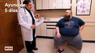 “Como 5 días y ayuno 5 días seguidos”. Chris ha perdido 30 kilos en 2 meses. | Mi vida con 300 kilos