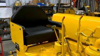 Meet Mrs. LAOL! Let's fix the bent fender & finish the seat. Caterpillar D4 Episode #132