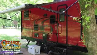 Ozark Outdoors Riverfront Resort RV Video