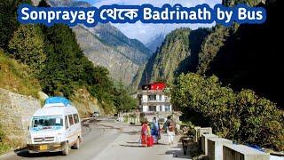 Sonprayag to Badrinath  by bus